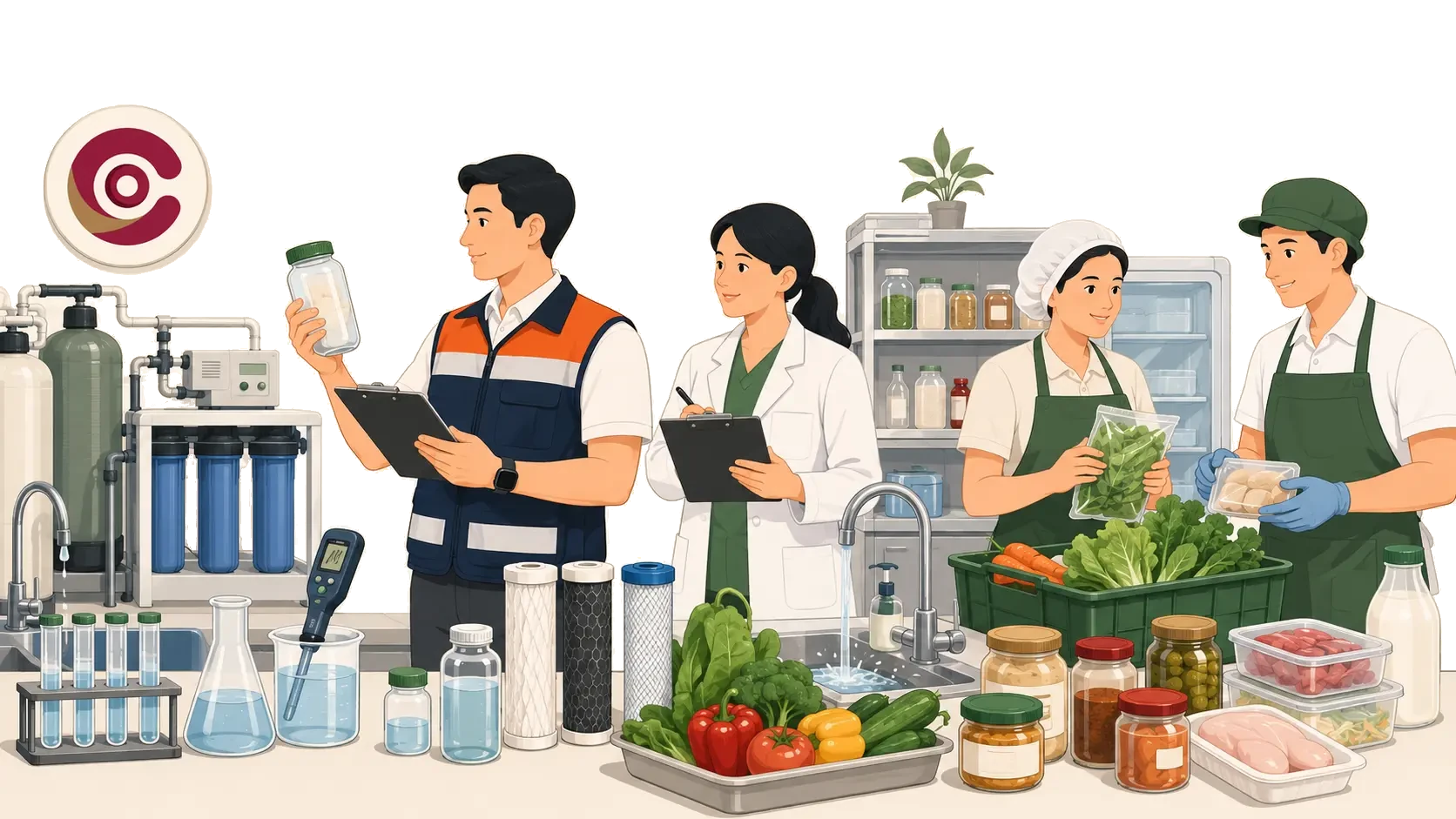 Personal de protección contra riesgos sanitarios realizando acciones de inspección, prevención y atención ciudadana